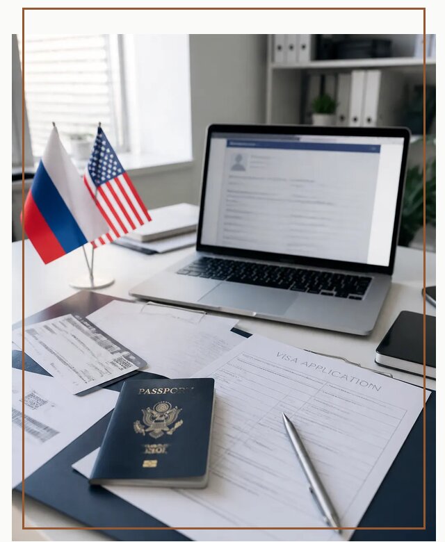 Оформление визы в США для туристов и бизнеса в Кунгуре