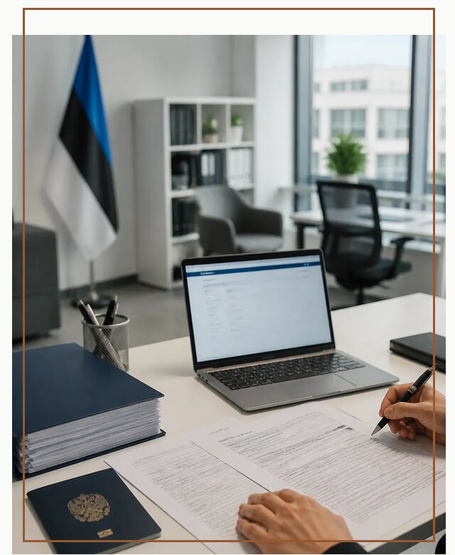 Оформление ВНЖ в Эстонии для переезда и легального проживания в Кунгуре