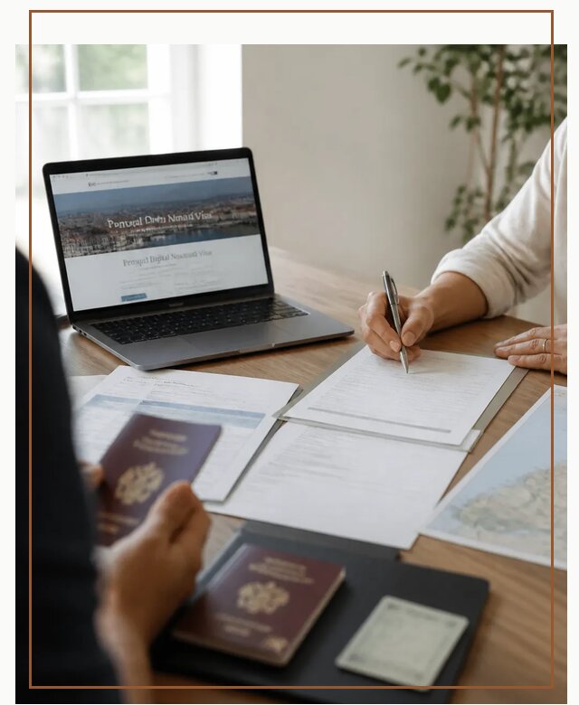 Оформление Digital Nomad и ВНЖ Португалии в Кунгуре